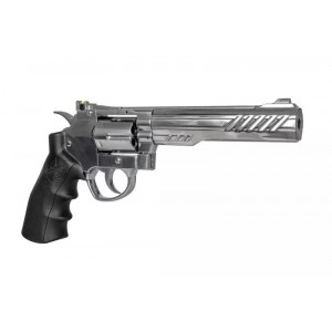 Модель страйкбольного револьвера SRC TITAN 6 дюймов Revolver Replica - Platinum 